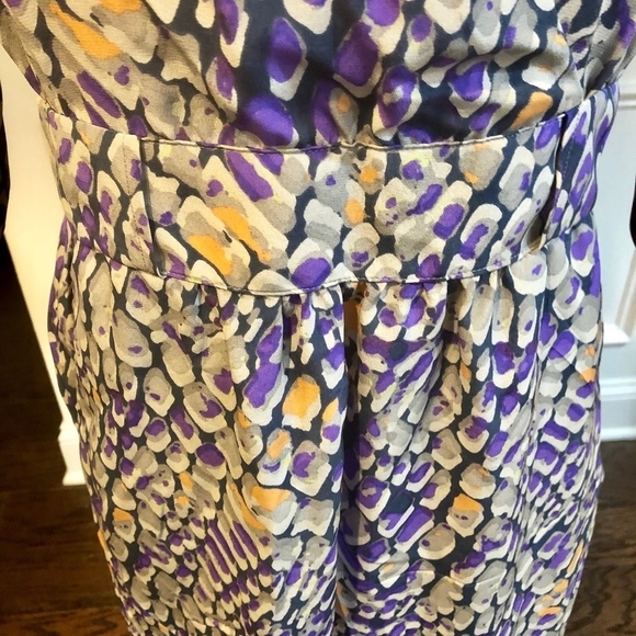 Presley Skye Silk Dress Reptile Print - Picture 3 of 8